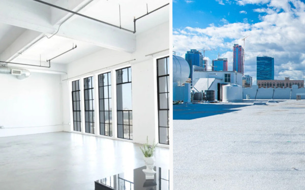 ULTIMATE CREATIVE SPACE: 1300 SQFT Photo Studio + 7500 SQFT Rooftop!! 
