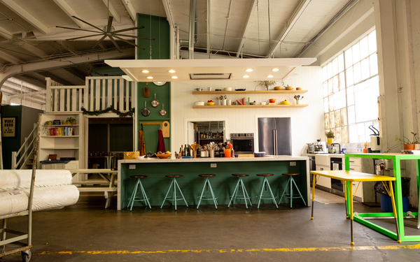 Remarkable Kitchen & Sewing Textile Factory Studio