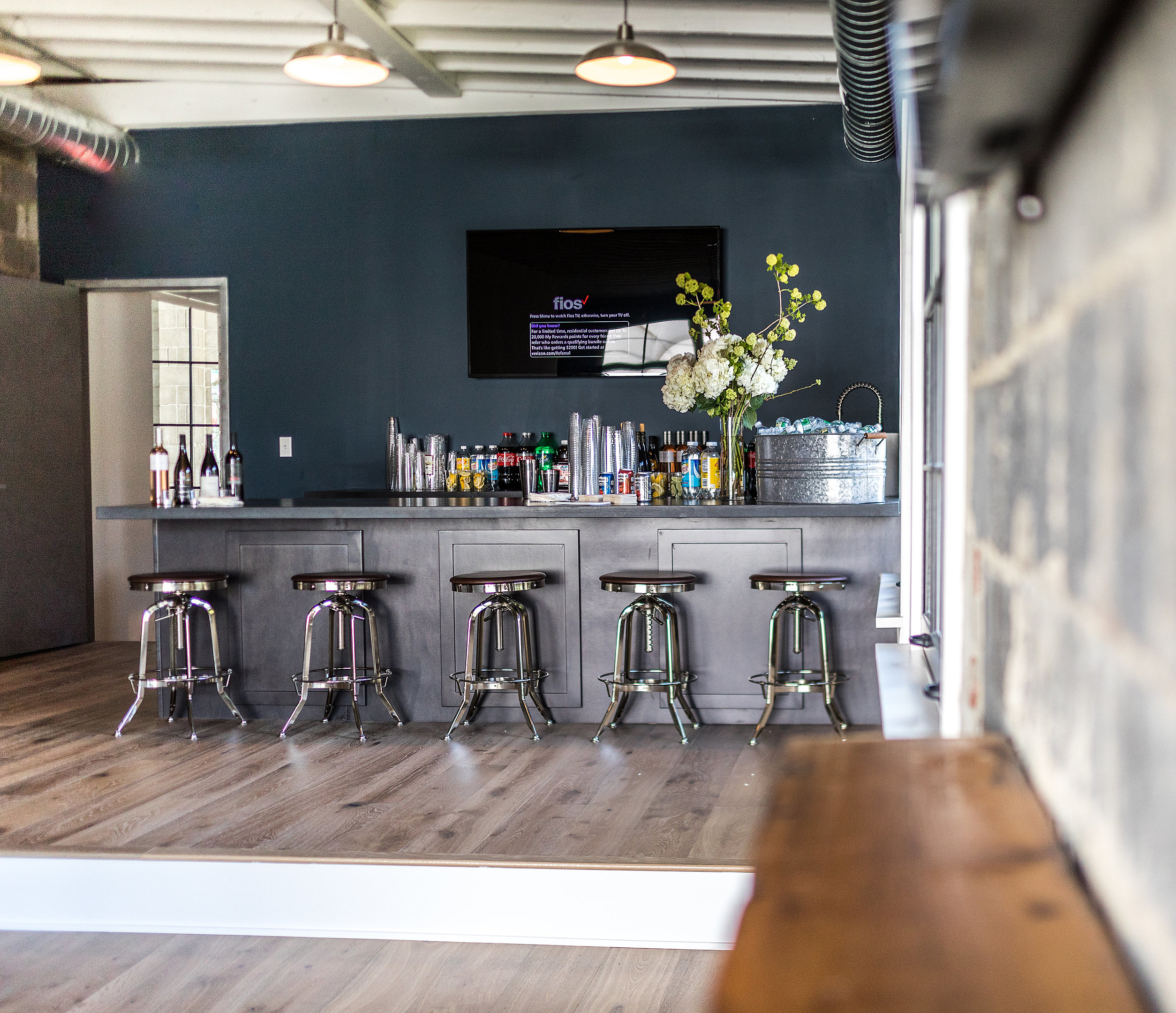 Space For Arts - The Annex: Exposed Brick Studio, Bar Lounge, Kitchen